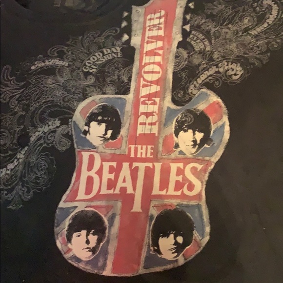 Lucky brand Beatles T-shirt revolver - Picture 3 of 4